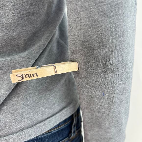 Faded Glory XS Gray I just Want A Hug Porcupine Baby Tee Shirt Long Sleeve - Picture 7 of 8